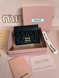 Miu Miu Card Holder - Black