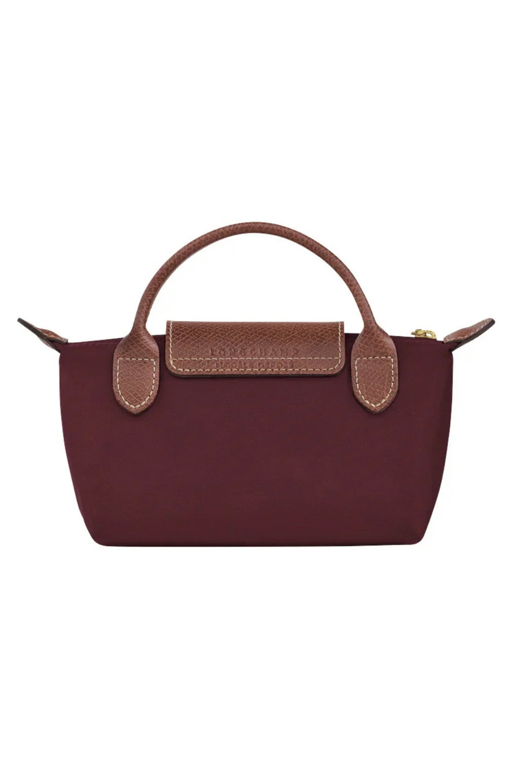 Longchamp Long-Strap Crossbody Bag - Maroon