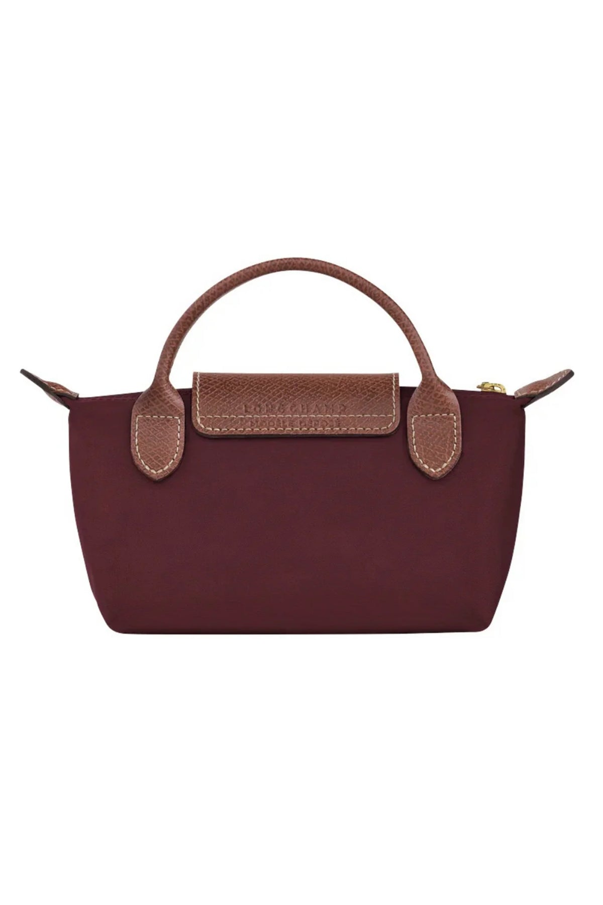 Longchamp Long-Strap Crossbody Bag - Maroon