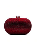 Red Rhinestone Clutch