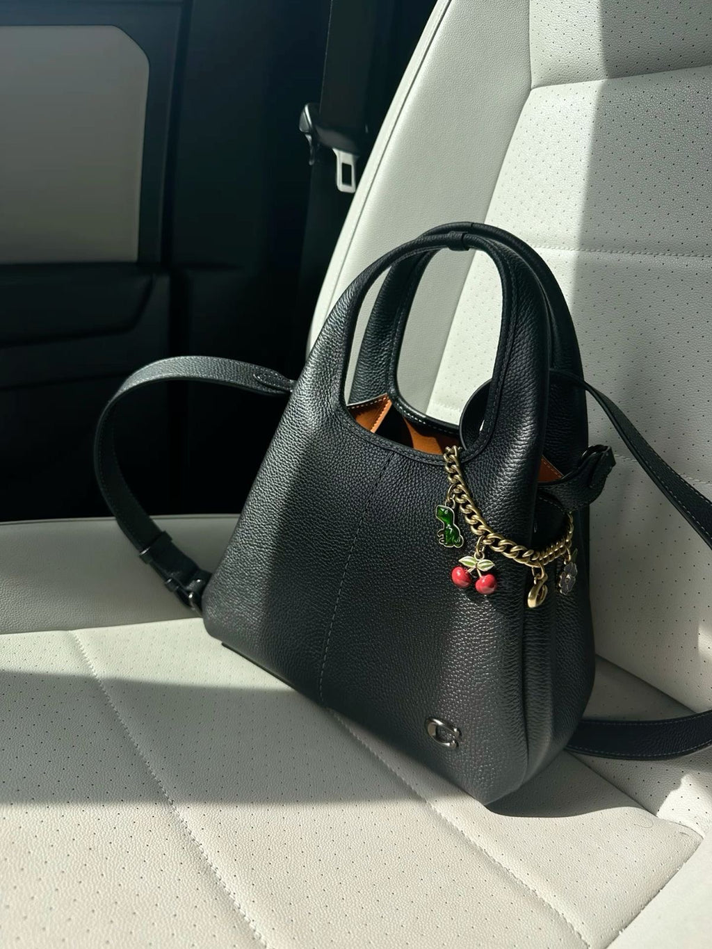 Coach Lana Shoulder Bag - Black