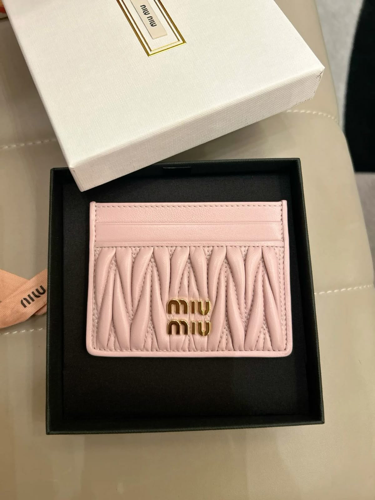 Miu Miu Card Holder - Pink