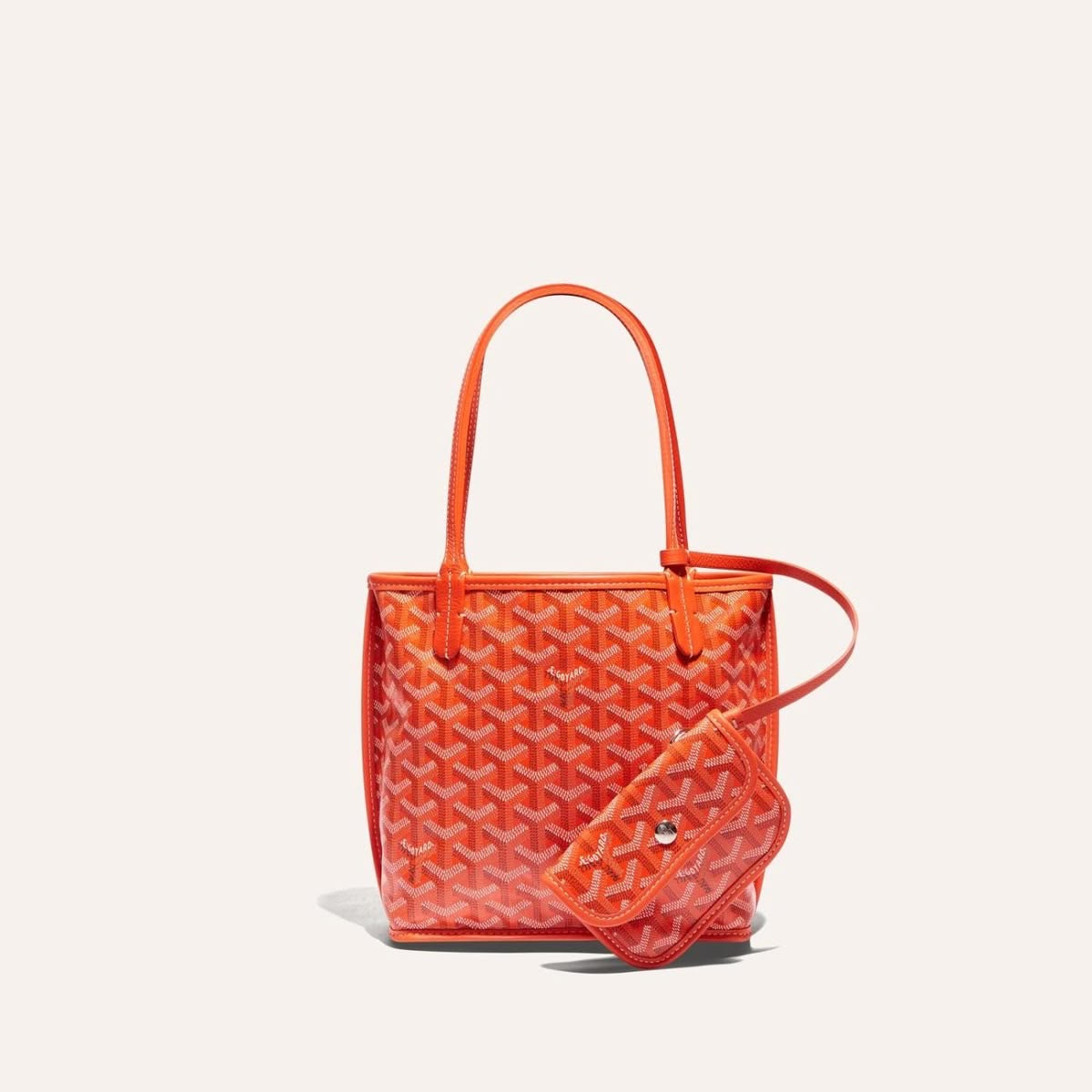 Goyard Tote Bag - Orange Medium