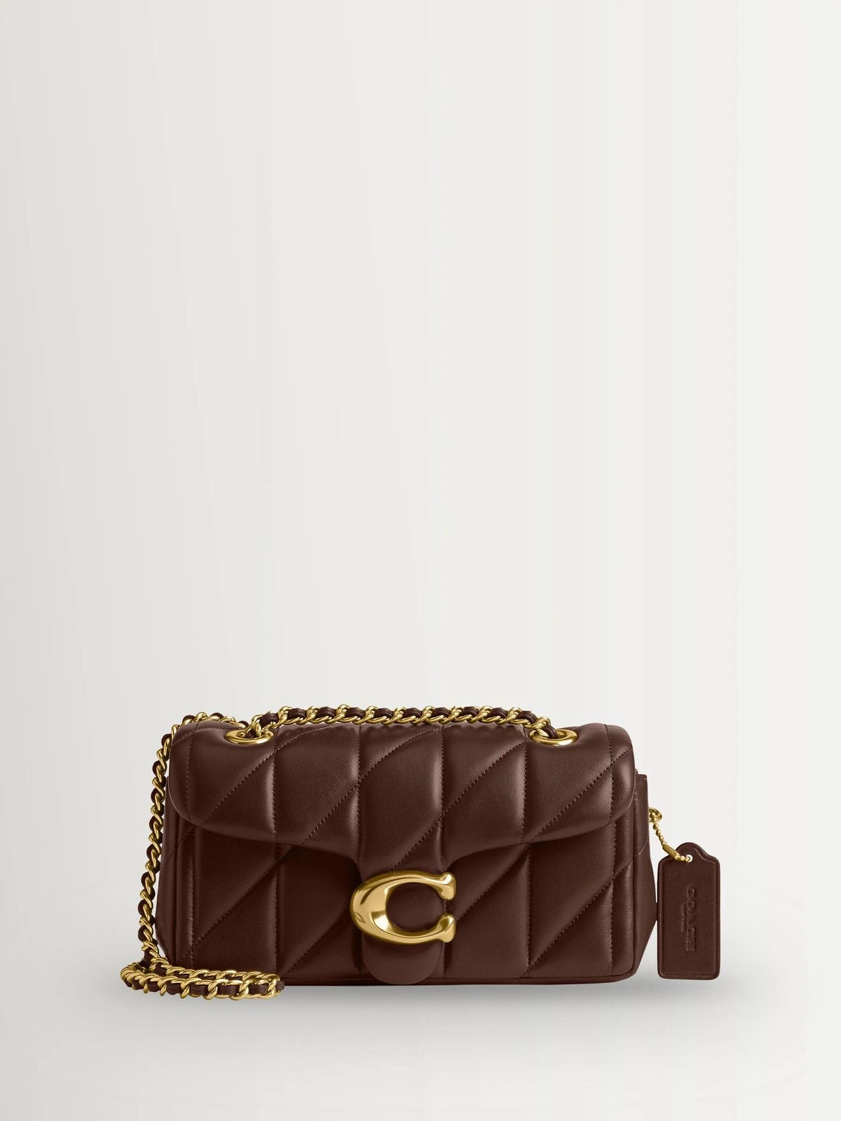 Coach Tabby Shoulder Bag 20 With Quilting  - Brown