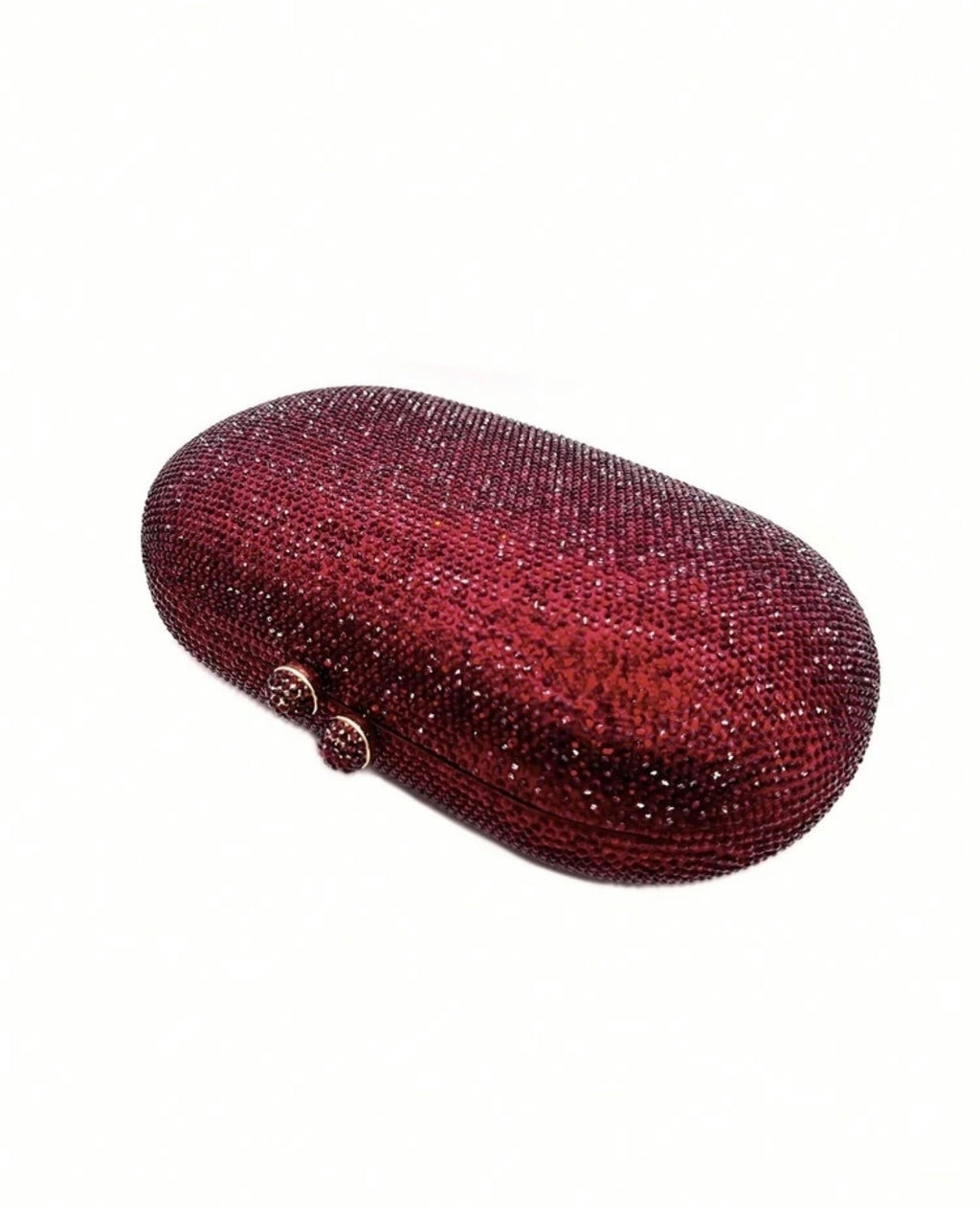 Red Rhinestone Clutch