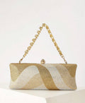 Golden Rhinestone Clutch
