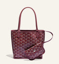 Goyard Tote Bag - Maroon Medium