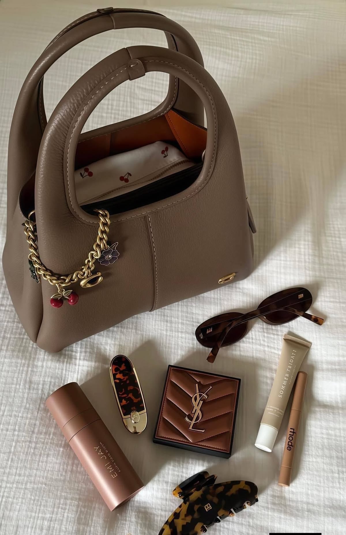 Coach Lana Shoulder Bag - Brown