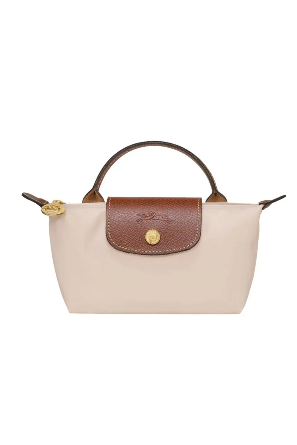 Longchamp Long-Strap Crossbody Bag - Beige