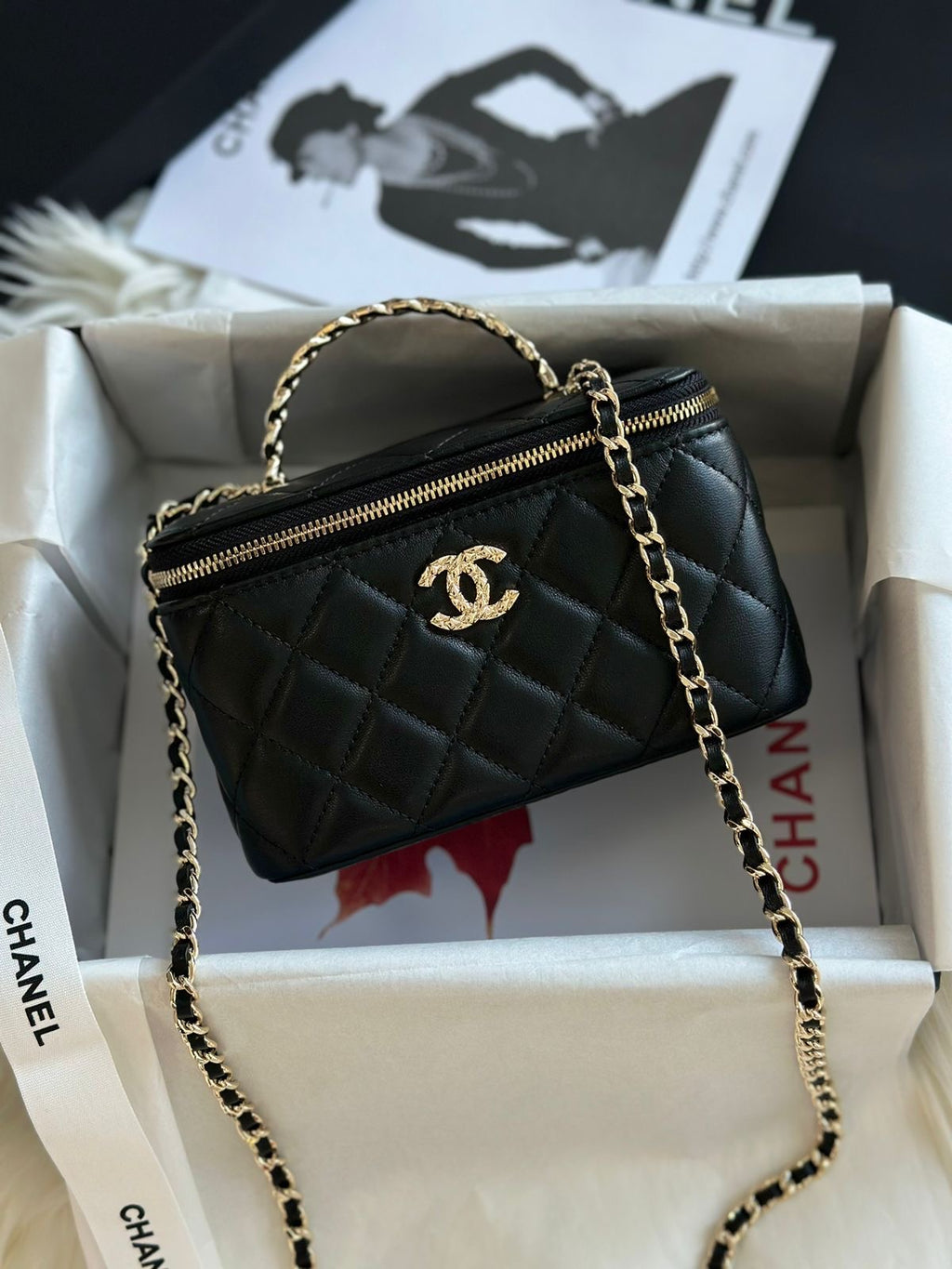 Chanel Vanity Black