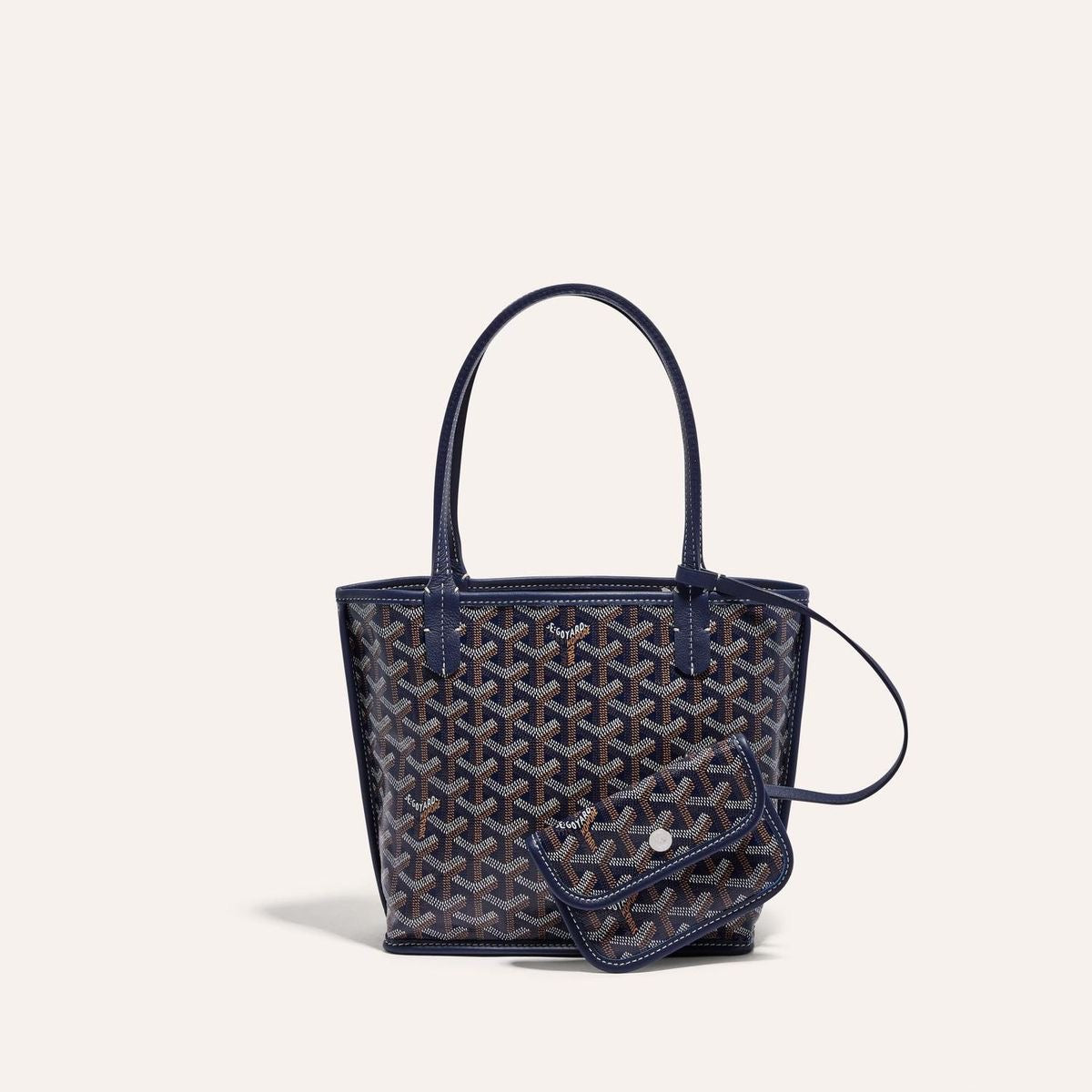 Goyard Tote Bag - Blue Medium