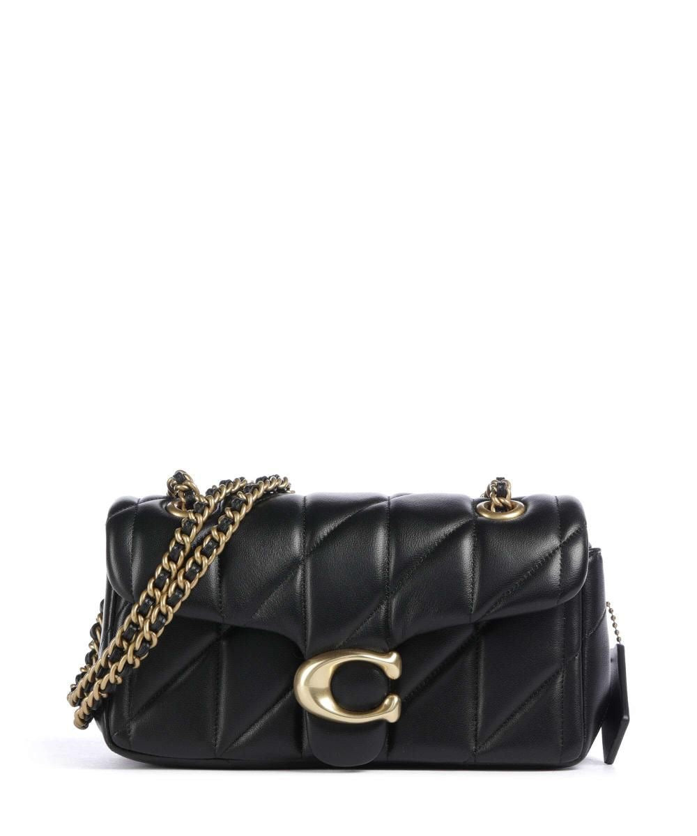 Coach Tabby Shoulder Bag 20 With Quilting  - Black