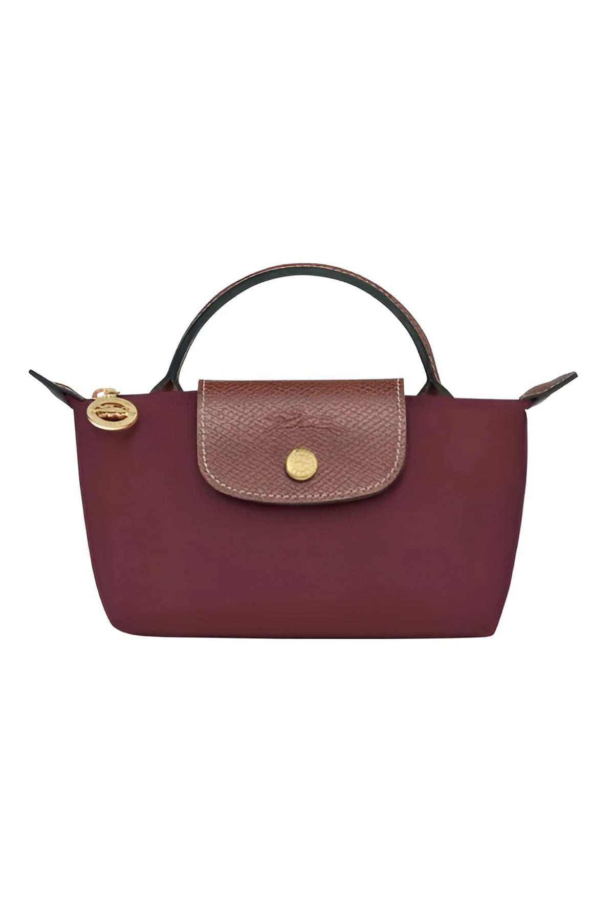 Longchamp Long-Strap Crossbody Bag - Maroon